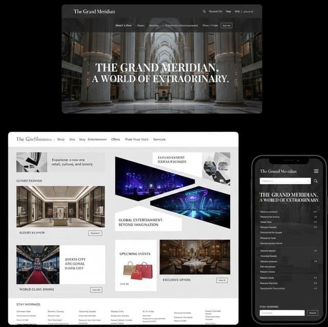 Concept design – Luxury & premium style